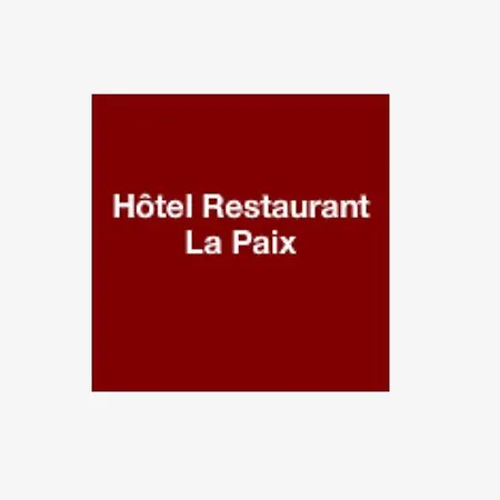 호텔 - Restaurant De La Paix 바르보탕 레 떼름므
